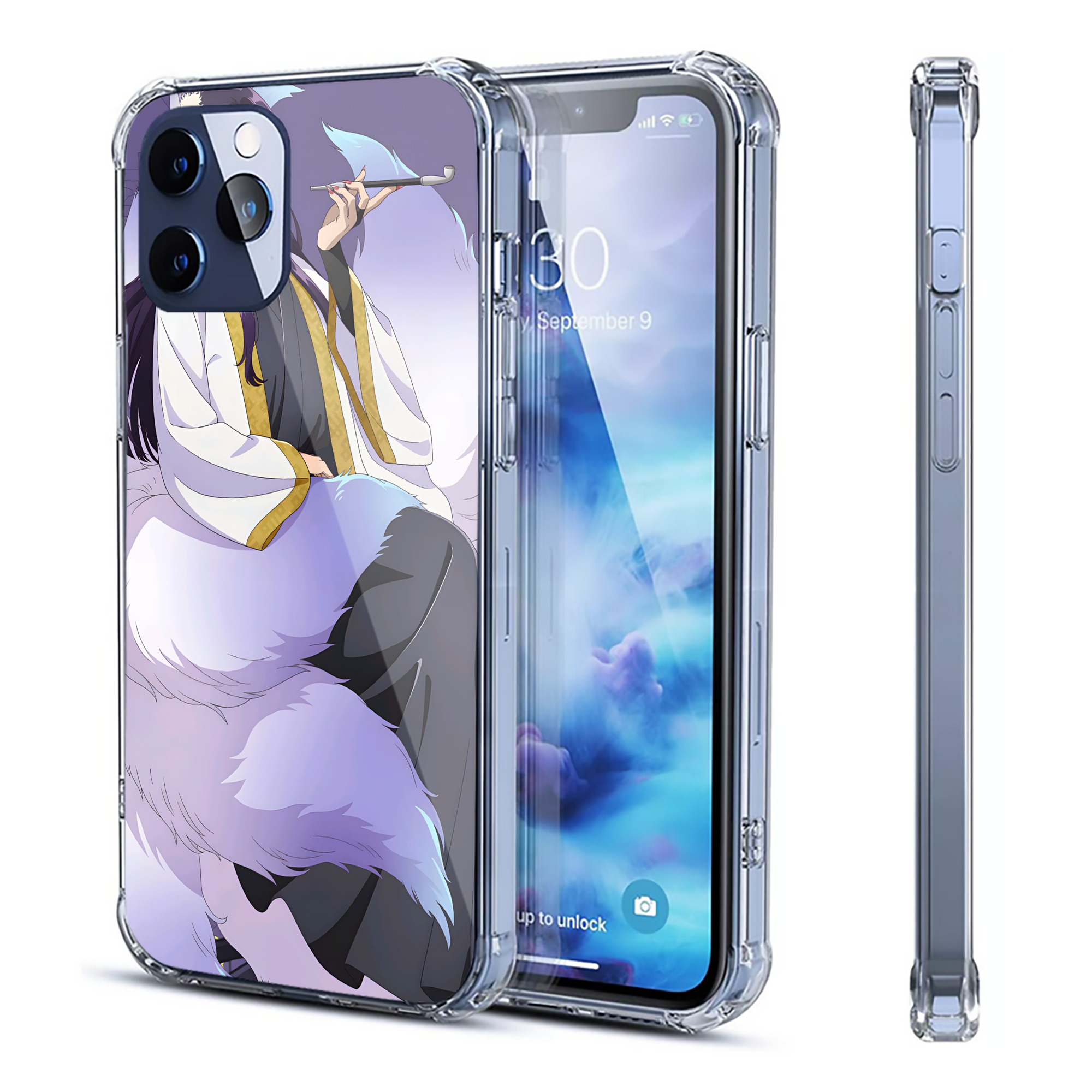 （画像用） 薬屋のひとりごと The Apothecary Diaries 【iPhone 12シリーズ対応】透明スマホケース（クリアソフトケース）